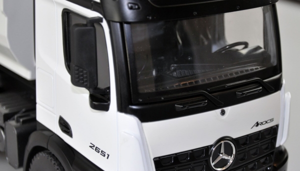 22413 MB Arocs Lkw Kipper PRO Metall V2 RTR weiß